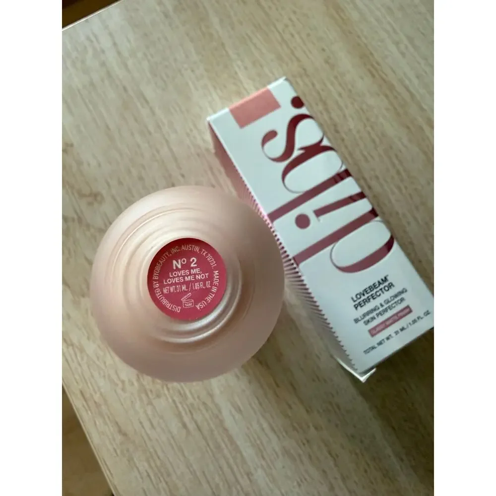 $38 New DIBS Beauty Lovebeam Perfector No. 2 Loves Me Loves Me Not Glowy Primer